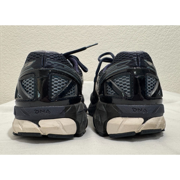 Brooks Beast 16 Men's Size 9.5 2E Wide Running Training Shoes Blue Gold - Picture 6 of 8